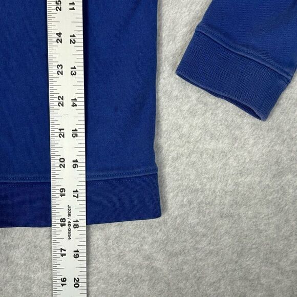 Vinyard Vines Girls Quarter Zip Sweater Kids Size Medium 10 - 12 Navy Blue Whale - Picture 7 of 7